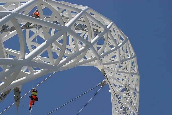Cận cảnh vòm Wembley Arch mang tính biểu tượng