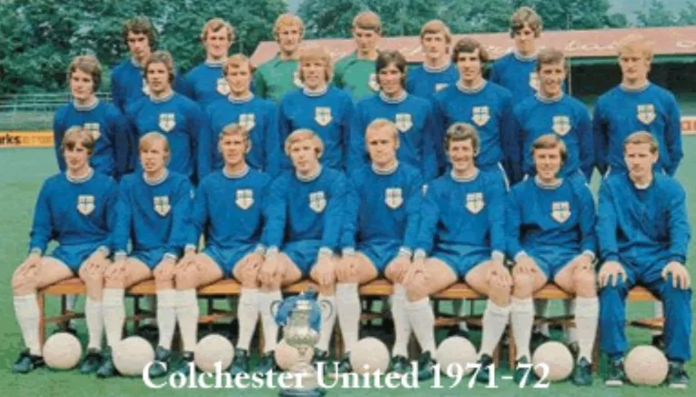 Đội hình Colchester United FC năm 1971, biểu tượng của chiến thắng lịch sử tại FA Cup