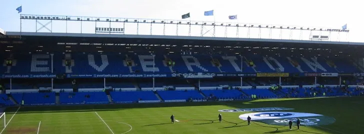 Khán đài Bullens Road tại sân Goodison Park, một góc của lịch sử