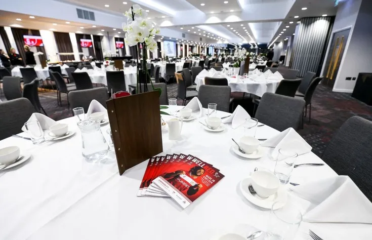 Không gian sang trọng của Hospitality Lounge tại Ashton Gate Stadium