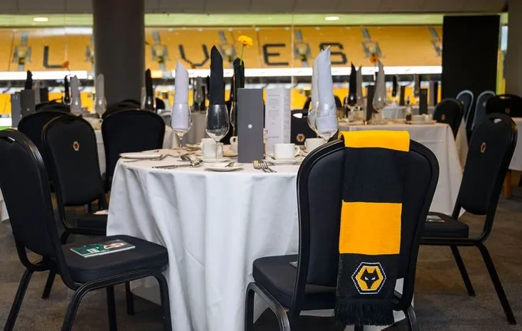 Khu vực dịch vụ khách sạn VIP tại sân vận động Molineux