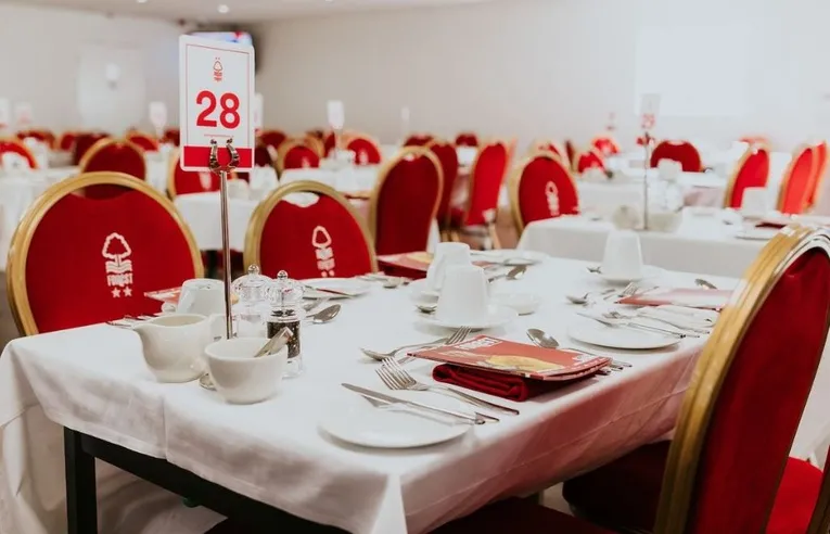 Khu vực hospitality tại The City Ground, mang đến trải nghiệm cao cấp cho người hâm mộ