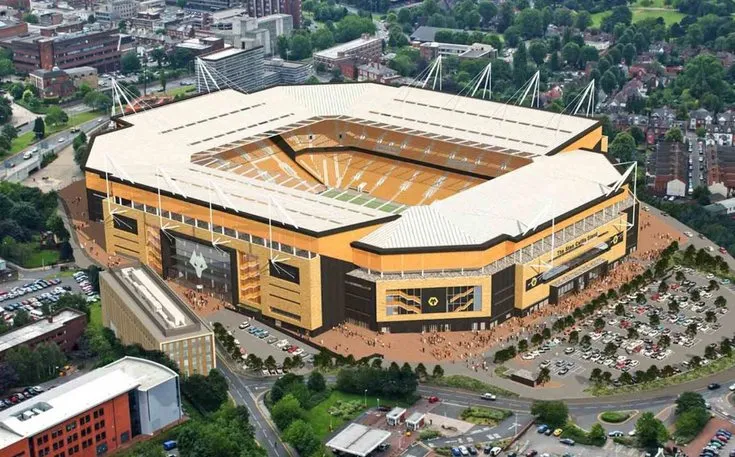 Mô hình phát triển tương lai sân vận động Molineux
