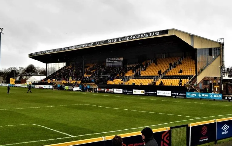 Sơ đồ chỗ ngồi chi tiết của sân vận động Haig Avenue, Southport FC